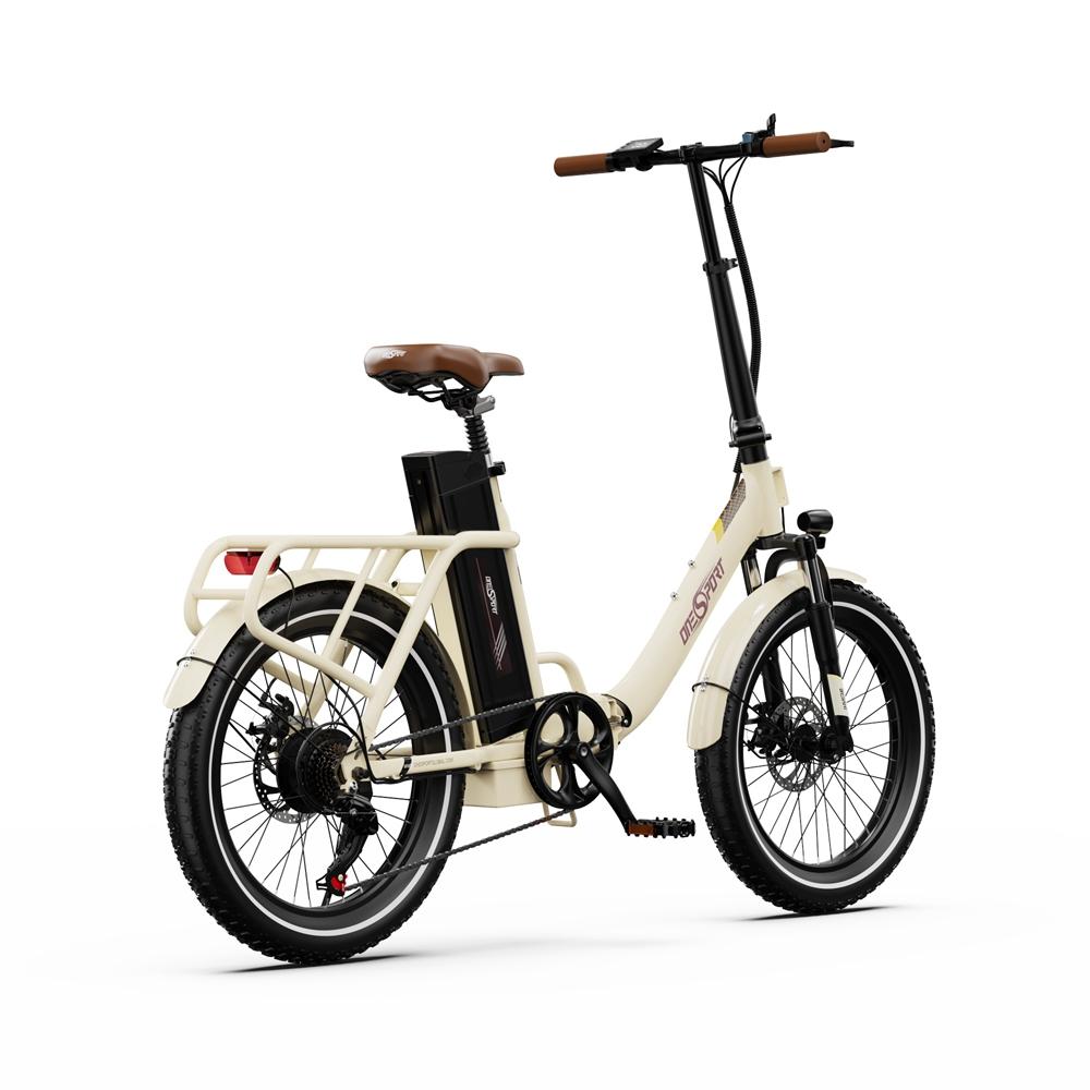 ONESPORT OT16-2 Stepper electric bicycle 250W motor 20*3.0 inch pneumatic off-road tires 48V 17AH