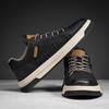 Мужские кроссовки, модная кожаная повседневная обувь, спортивная обувь для бега на открытом воздухе, обувь для скейтбординга, противоскользящая одежда, мужские повседневные ботинки на плоской подошве