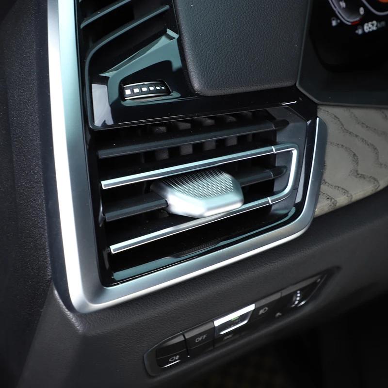 For BMW X5 G05 X6 G06 X7 G07 2019-2025 Car Front Rear Air Conditioning Vent Adjustment Decoration Cover Car Interior Accessories