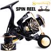 SOUGAYILANG 12 + 1BB Rotating Fishing Reel 5.2:1 High Speed Gear Ratio Smooth Fresh Water Brine Rotating Fishing Reel 1000-4000
