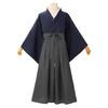 Samurai Cosplay Kimono Costume with Samurai Kenshin Costume [monoii] Hakama,