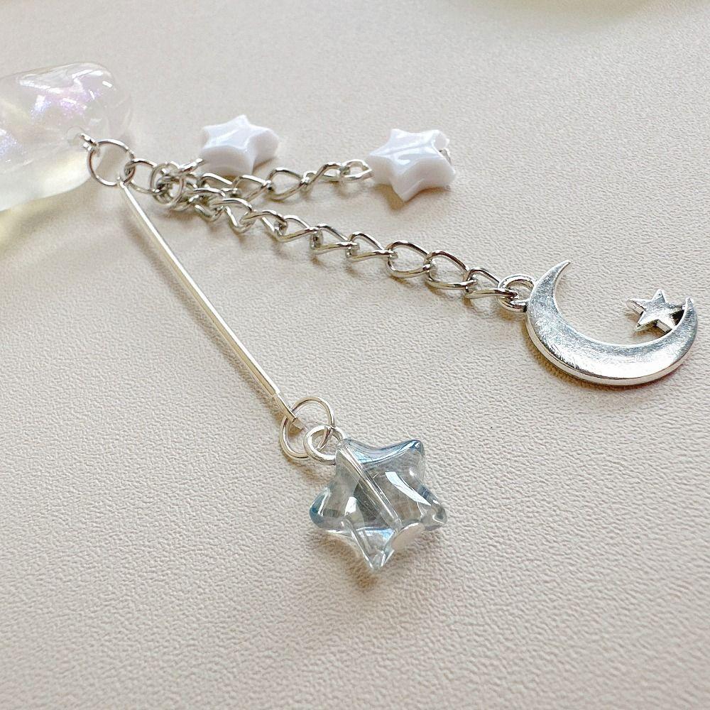 DIY Handmade Moon Star Phone Charms  Mid-Autumn Festival Decoration