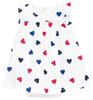 Dress A0CH1 6 Months 67cm [Petit Bateau] One-piece Off-white/Multicolor