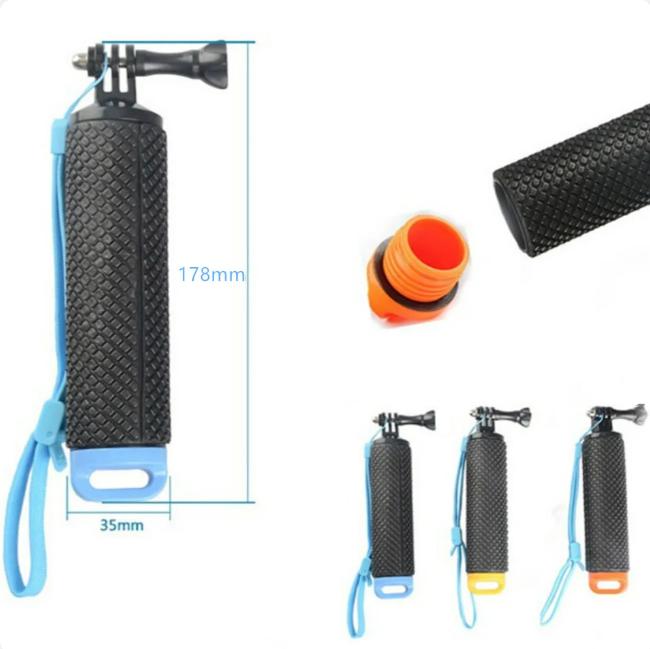Плавающая в воде рукоятка для крепления на ручку, поплавковые аксессуары для Gopro Hero 13 12 11 9 8 7 5 xiao Yi 4K Sjcam DJI Osmo Action Camera