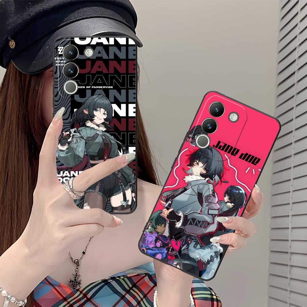Чехол для телефона Zenless Zone Zero Jane Doe для VIVO V60 V50 V40 V30 V29 V27 V25 V23 Pro Lite 5G Цветная Печать Красивый Роскошный
