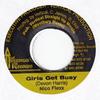 7-дюймовая пластинка NICO FLEX - Girls Get busy Vertical Record 1990 Ямайка Регги, Ска и Даб