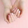 Volume Gel Nail & Pad Sticker 34pcs Romantic Muse