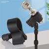 Microphone Clip For 3.2-6.8CM Mic With 3/8 Adapter