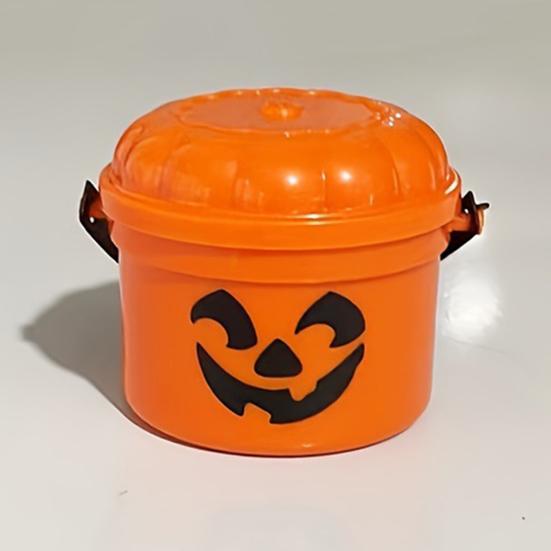 3/7 шт. Мини-ведерко-тыква Яркий ностальгический дизайн Странная атмосфера Жуткое украшение в виде мини-ведерка-тыквы