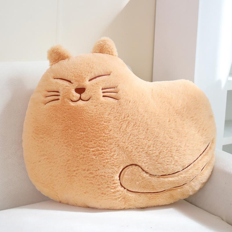 Игрушка Кот Плюшевое Животное Мягкая Кукла Мультяшный Декор Спальни Детский Подарок Милый