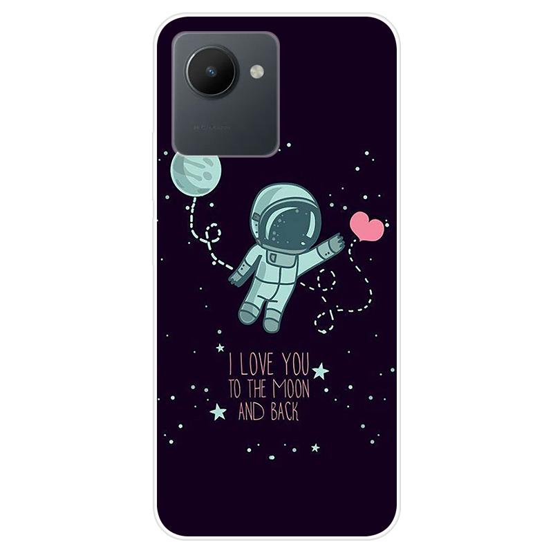 Для Realme C30S C 30S RealmeC30S чехол Мягкая силиконовая задняя крышка Чехол для телефона с рисунком из мультфильма Разнообразие