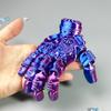 3D-печатное механическое кистевое украшение, Декоративный элемент на тему с технологичной эстетикой - Идеальный подарок на Хэллоуин