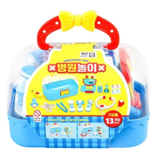 DAISO Мини-набор доктора с сумкой – Детская игрушка-набор медика для ролевых игр