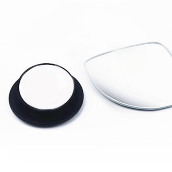 1 пара универсальных автомобильных широкоугольных боковых зеркал заднего вида с регулируемой зоной для слепых зон