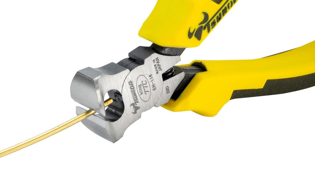 TSUNODA End Made in for Leather Zipper Teeth Length and Eyelet Removal Nippers, 115mm, EN-115DG, Japan, Craft, Adjustment,