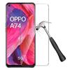 Film de protection - Phonillico® - Oppo A74 5G - Pack de 2 - Verre trempé - Résistant aux rayures