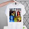 Mitski Singer Washing Machine Heart T-Shirt Men Unisex Anime Design Men Tee Shirt Homme Summer Tops Short Sleeve Vintage Style