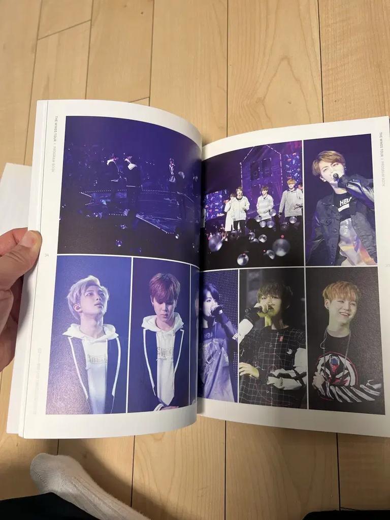 BTS (Bangtan Boys) WINGS TOUR 1 Program Book Used