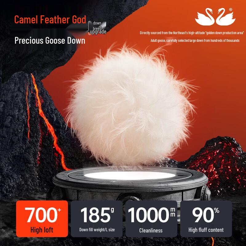Camel Женская пуховая куртка Volcano Pro