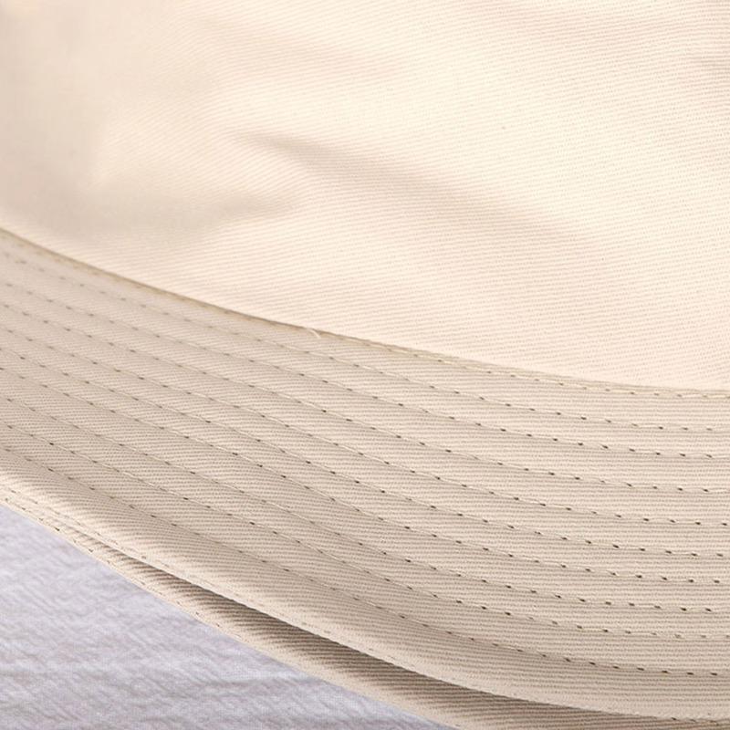 Female Hat Fisherman Hat Big Brim Casual Retro Unisex Solid