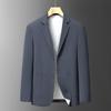 Весна Новая Молодежная Повседневная Универсальная Маленькая Куртка-Пиджак Деловой Костюм Верх Мужская Одежда