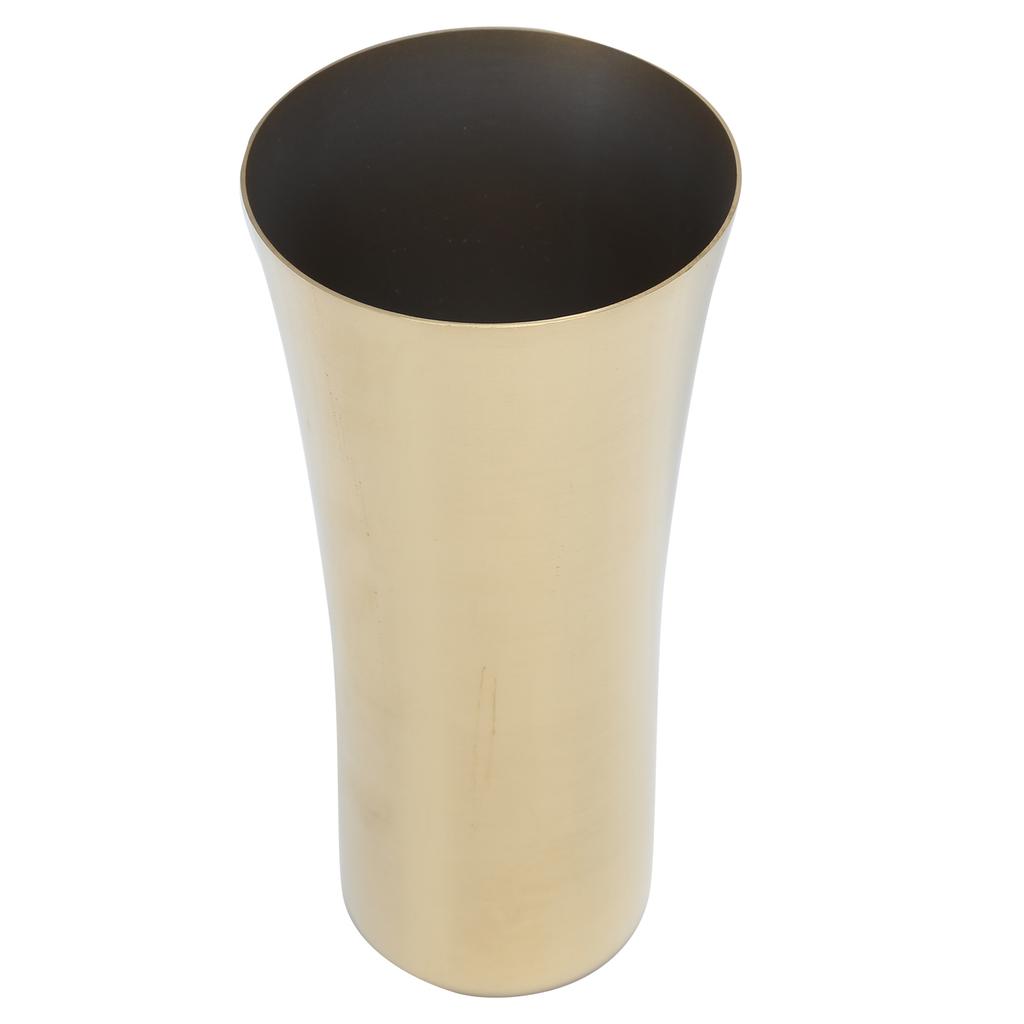 Декоративная кружка из нержавеющей стали для воды, пива, холодных напитков, сока, для дома, ресторана, декор, золото, 395 мл