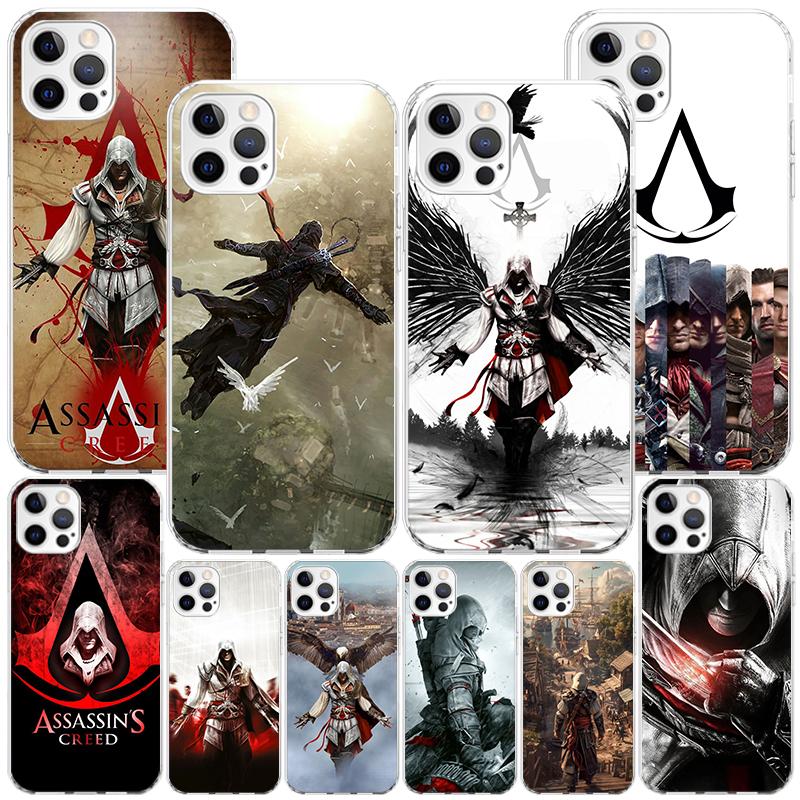 Чехол для телефона A-Assassins Game Creed Phnoe для Iphone 17 Air 16 16E 11 12 13 Mini 14 Plus 15 Pro Max 7 8 + SE 2020 Чехол для телефона Coque 16 1