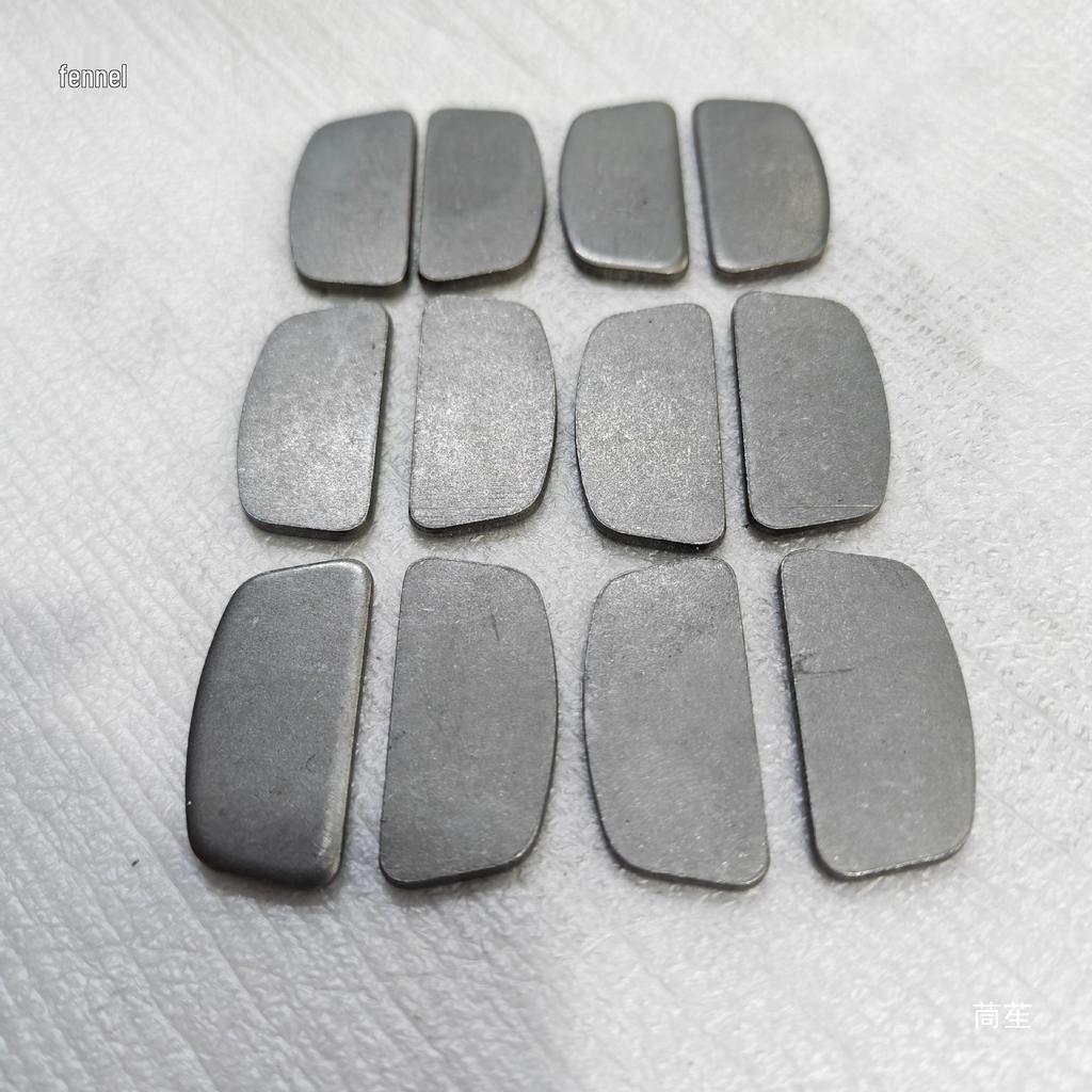 Stainless Steel Oval Tube Handle Seal Piece - Welded Flat Tooth Cover