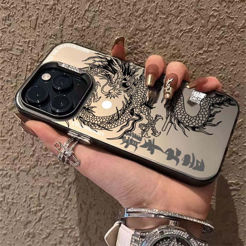 Luxury Dragon Totem Anti-drop Armour Case For Redmi Note 13 12 11 Pro Plus 5G 12S 11S 10S Pro Redmi 13C 12C 13 14C Cover