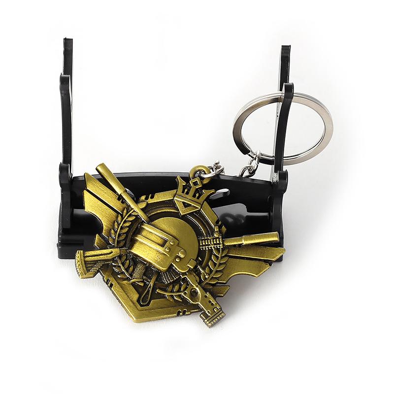 Популярный 12 см брелок-подвеска PlayerUnknown's Battlegrounds из металла