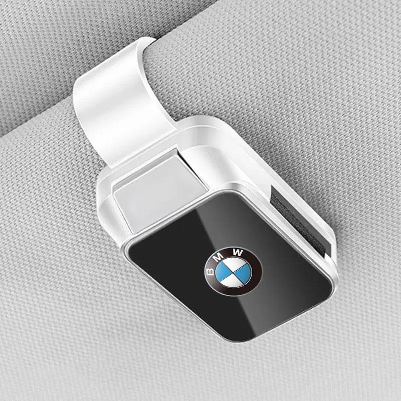For BMW M X1 X3 Car Interior Sunglasses Eyeglass Holder Clips Glasses Storage Clip for BMW E46 E90 E91 F20 E92 E93 E60 E61 F10 F07 E63 E64 F13 CUY1