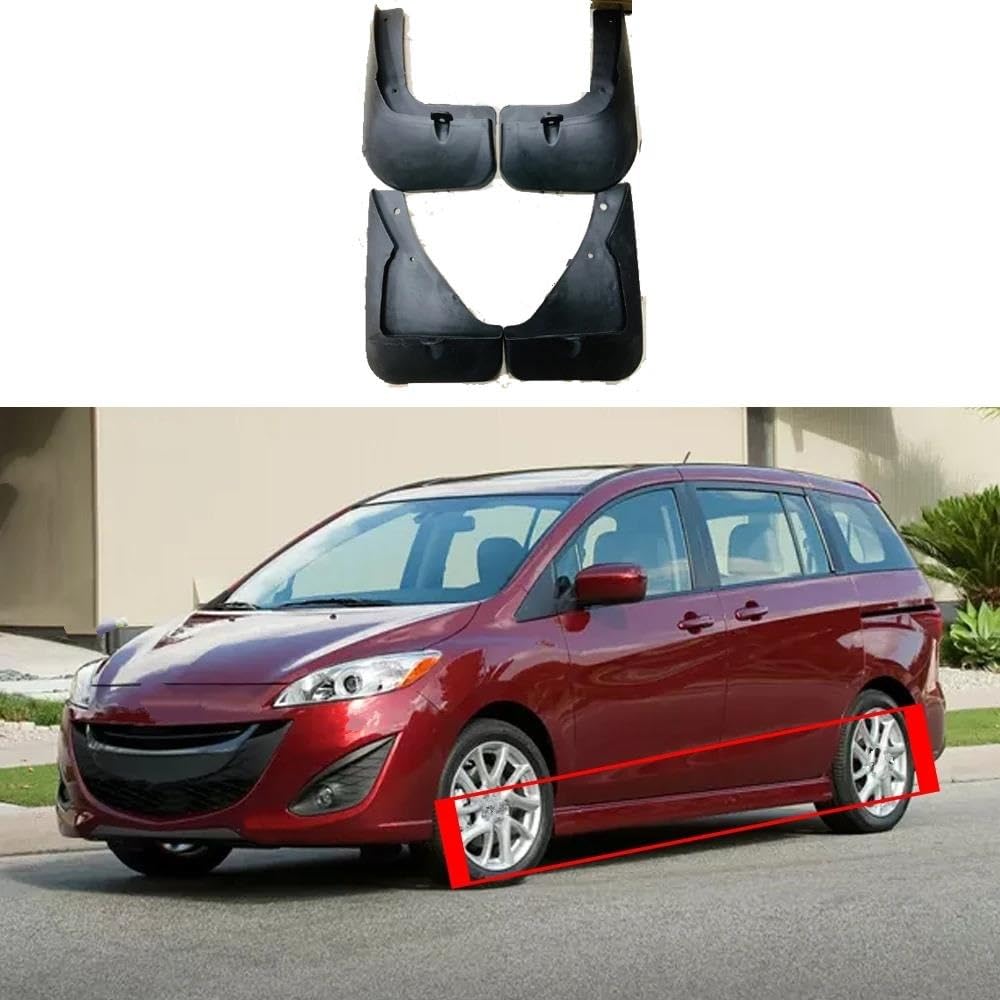 Mazda 5 Mazda 5 CW Premacy 2011-2018 Брызговики Расширители арок Брызговики