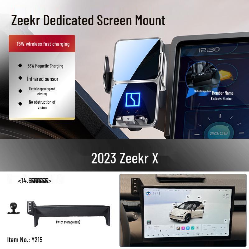 Zeekr Car Phone Holder: 25 Models for 001, 007, 7X, 009, MIX