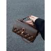 Premium Light Luxury Niche Coffee Handbag Bag Women's New Chain Single Shoulder Messenger Bag Summer