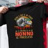 Being A Nonno Is Priceless Custom Name Grandpa Unisex T-shirts