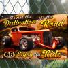 2D Flat 30*20cm Vintage Route 66 Wooden Sign - "IT'S NOT THE DESTINATION, IT'S THE RIDE" - Durable Wooden Wall Art, 8x12 Inches, Perfect for Garage