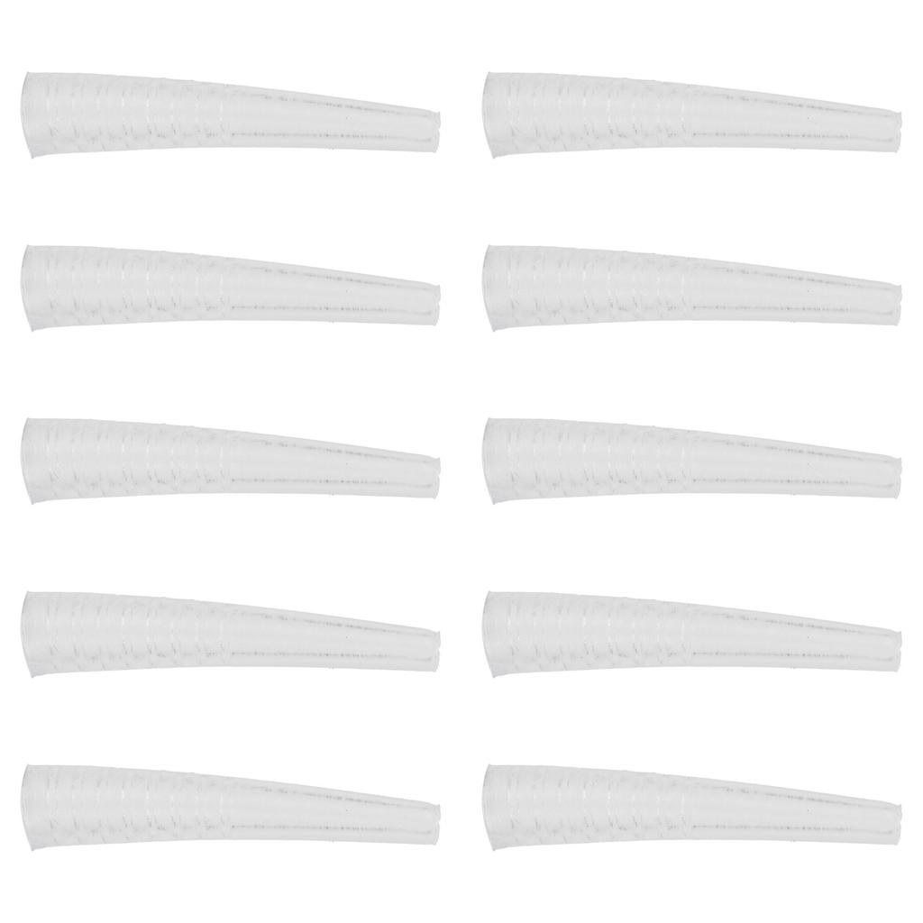 10pcs Tweezers Protective Covers AntiDust NonSlip Eyelashes Grafting Tweezer Tip Cover