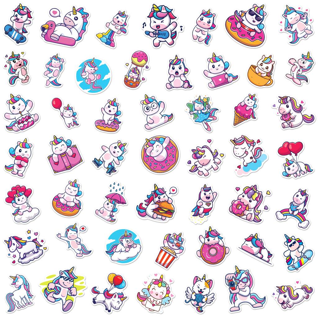 50Pcs New Stickers Cute Stickers Notebook Mobile Phone Stickers