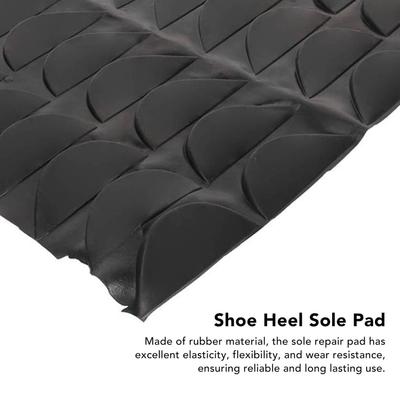 36 шт. резиновая накладка для ремонта подошвы, износостойкая, противоскользящая, легко режется, защита подошвы каблука обуви