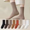 Female Spring and Autumn Cotton Anti Bacterial Breathable In The Cylinder Pile Socks