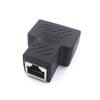 Лучший разъем-сплиттер-адаптер с 2 на 1 порт LAN, кабель для ПК Ethernet 6 CAT5 RJ45