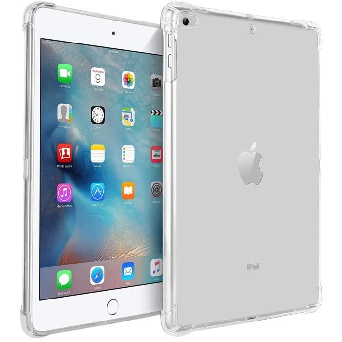 Чехол + 2 закаленных стекла для iPad 9 - iPad 8 - iPad 7 - 10,2 дюйма - Ударопрочный Прозрачный Защита Phonillico®