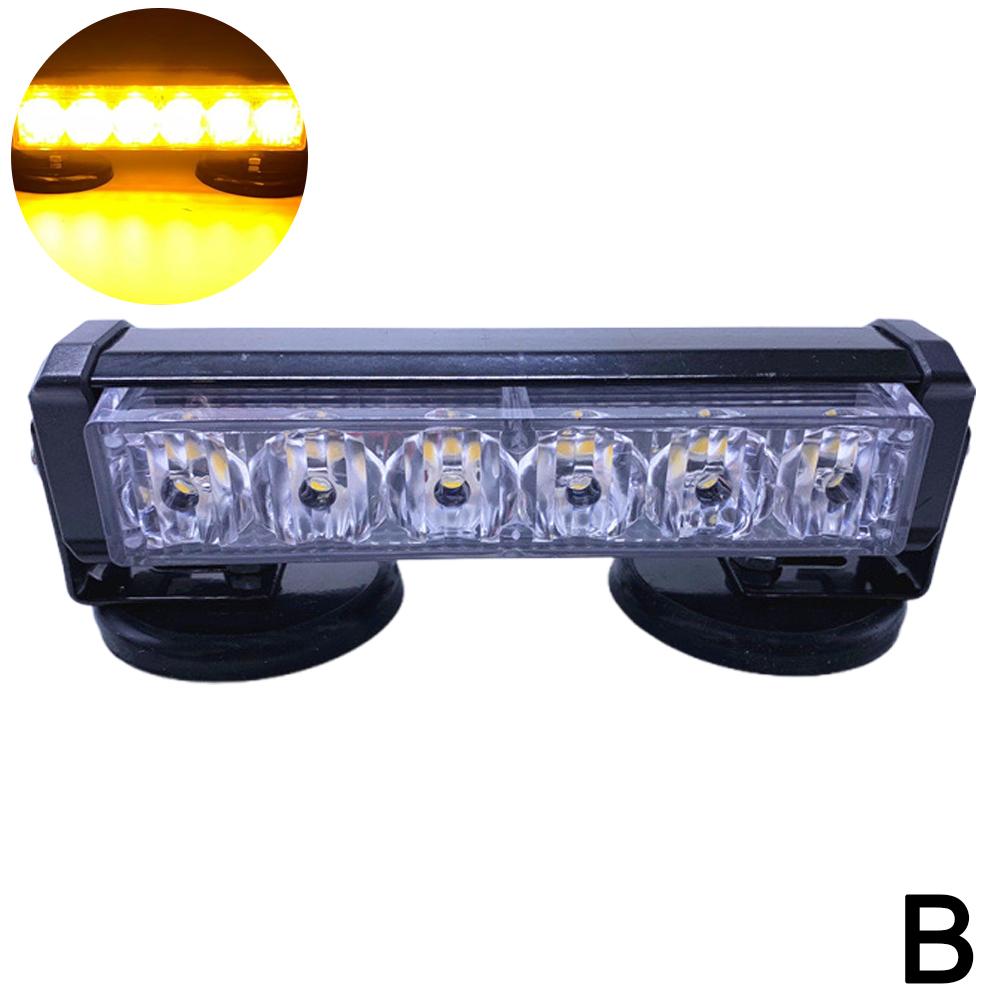Car Warning Light Strong Brightness LED Magnetic Ceiling Car IPX6 Remote Switchable USB In Moun R2P3