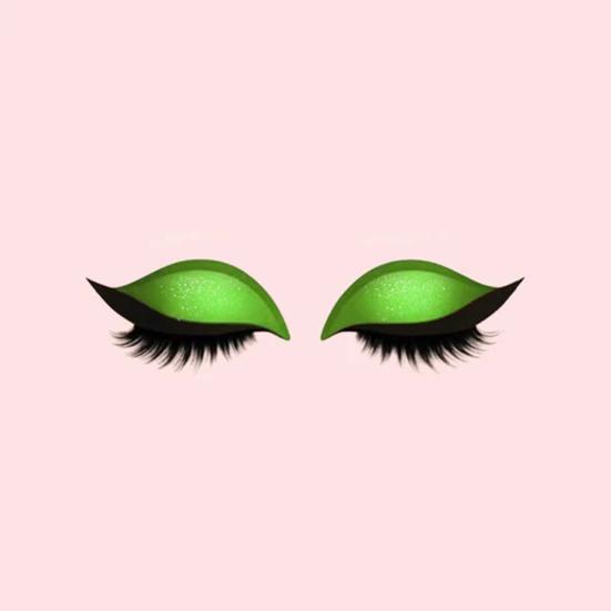 1/2/3/4/5 Lazy Stickers Eye Shadow Eyelash Pairs Reusable Eye Makeup Stickers