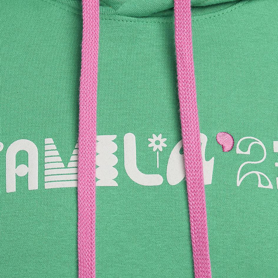 Nike Спортивная одежда Club Fleece Familia Letter Print Hoodie Unisex hoodies Green FQ7321-324