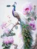 5D DIY Павлин Алмаз Цветной Животный Полный Круг Квадрат Алмазная Вышивка Мозаика Крест Вышивка Набор Украшения Дома Подарок