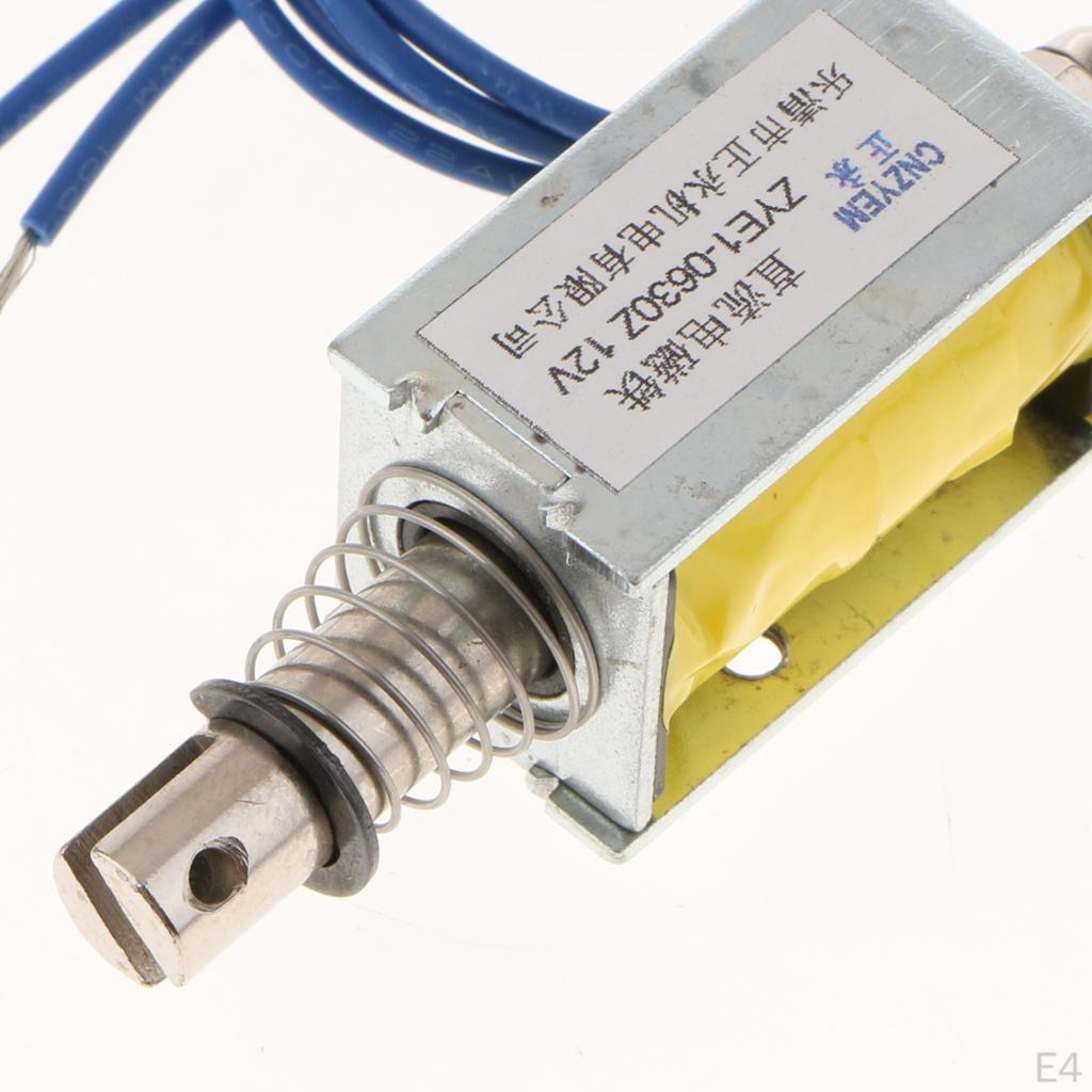 Компактный линейный соленоидный привод для домашней автоматизации