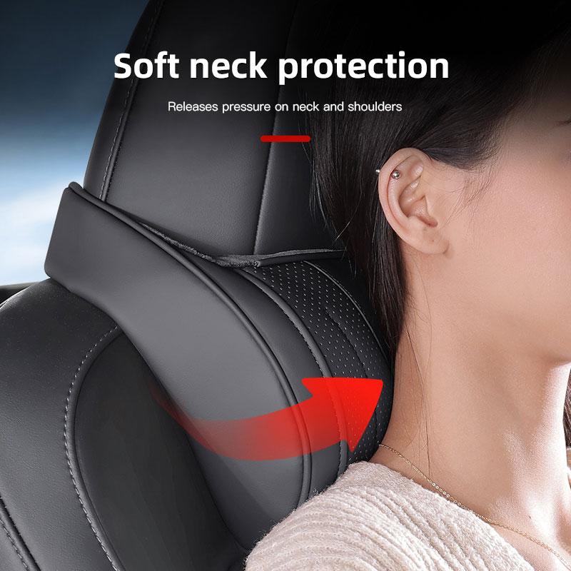 AFV1 Neck Pillow Headrest Pillow Car Seat Neck Rest Accessories For Jeep Renegade Wrangler JL JK Gladiator Willys Liberty Trail Hawk