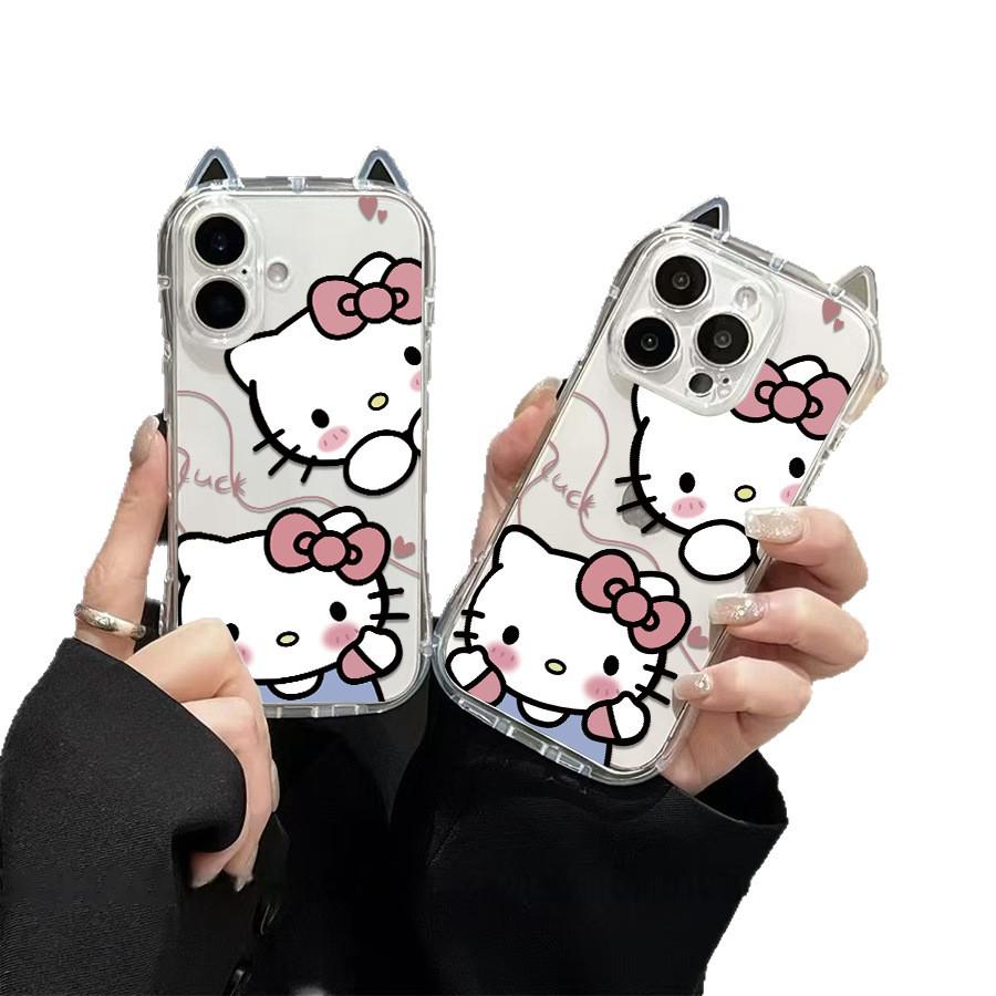 Чехол для телефона Sanrio TK Кот Уши KT для Apple 16 – Новая модель