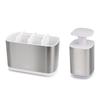 Joseph Joseph Toothbrush Stand Soap Dispenser Set Washroom Supplies Stainless Steel 70551 & [Genuine Product]